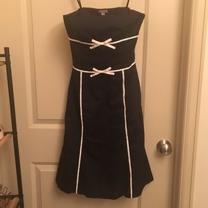 Strapless cocktail dress